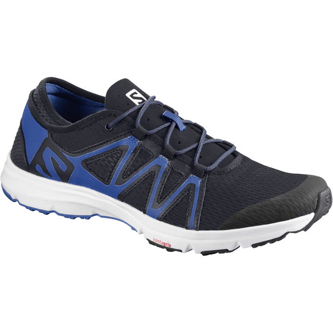 Salomon Israel CROSSAMPHIBIAN SWIFT - Mens Water Shoe - Black/Blue (GTKX-94815)